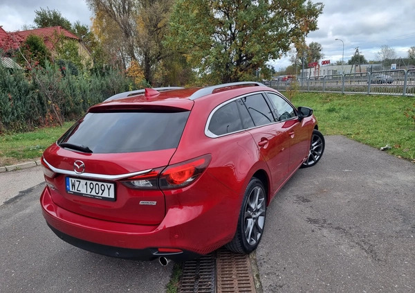 Mazda 6 cena 59900 przebieg: 188000, rok produkcji 2015 z Pruszków małe 631